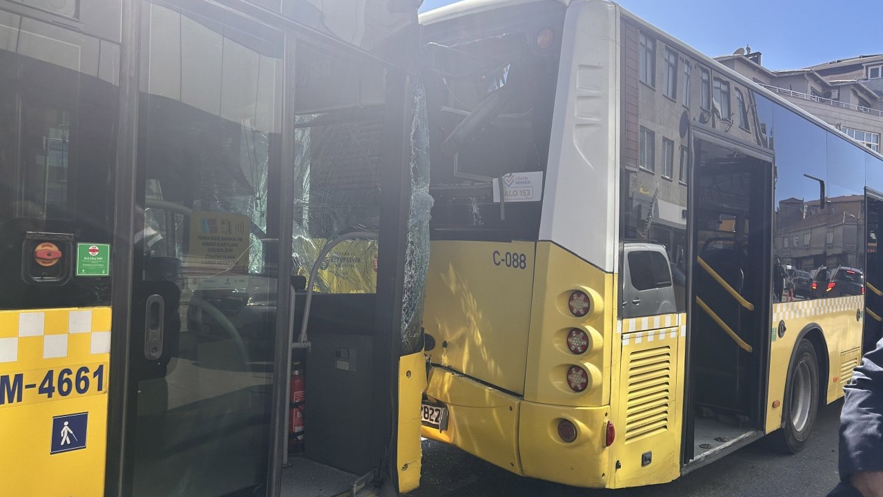 CHP’li İBB’nin liyakatsiz şoförleri yine iş başında! İETT otobüsleri çarpıştı: 1 yaralı