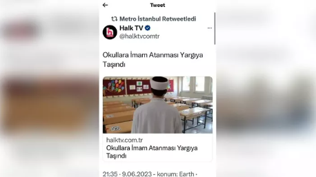 Foto - CHP'li İBB'nin resmi hesabından skandal paylaşım