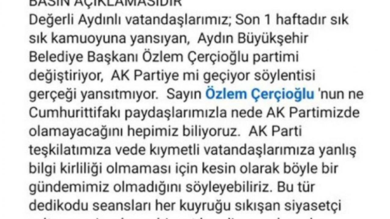 Foto - CHP'li isim, 'Dört belediye AK Parti'ye geçiyor' dedi! AK Partili başkan 'o isim asla olamaz' dedi