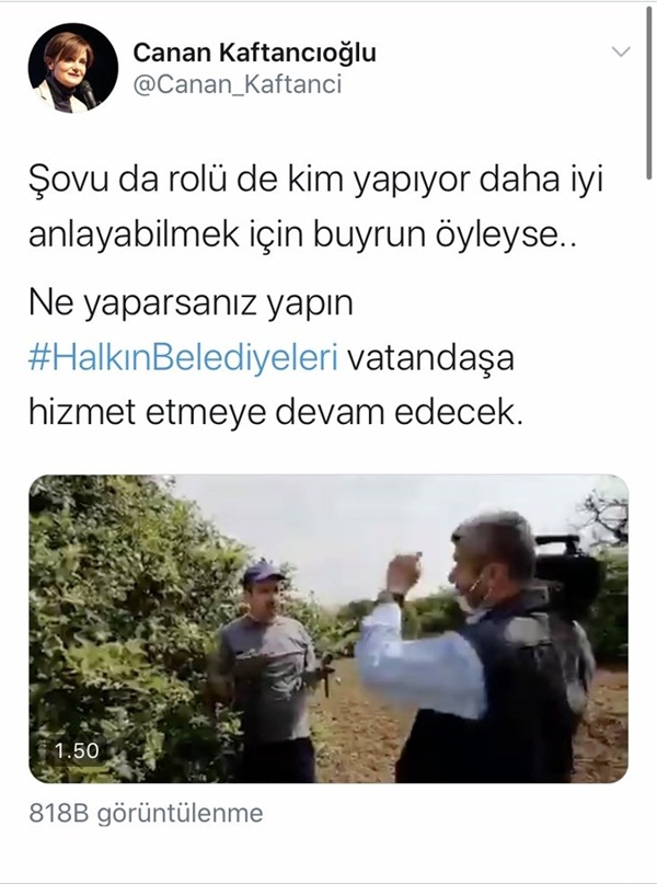 Foto - CHP'li Kaftancıoğlu'nun paylaştığı kurgu görüntülerin çekimini yapan Mahmut Dölek bakın kim çıktı!