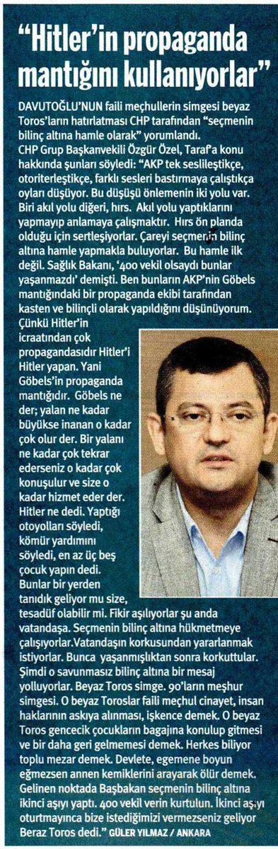 Foto - CHP’li Özel’i FETÖ medyası parlatmış