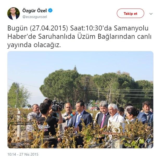 Foto - CHP’li Özel’i FETÖ medyası parlatmış