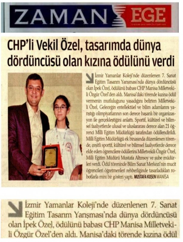 Foto - CHP’li Özel’i FETÖ medyası parlatmış
