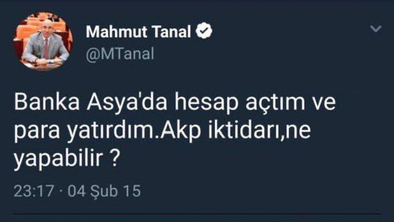 Foto - CHP’li Tanal’ın FETÖ gözyaşları unutulmadı! Skandallarla dolu geçmiş tekrar gündemde