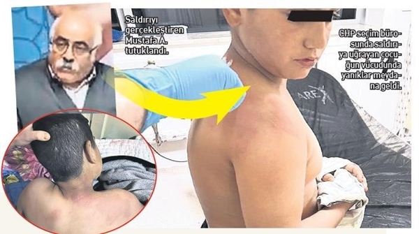 Foto - CHP'li vandallar seçim öncesi terör estirmeye başladı