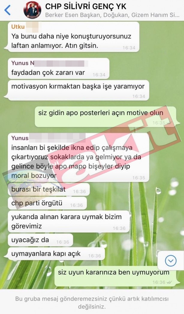 Foto - CHP'lilerden şok mesajlar: Tayyip gitsin de isterse Apo yönetsin!