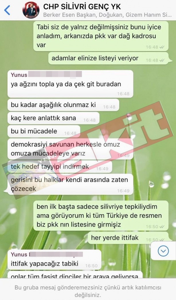 Foto - CHP'lilerden şok mesajlar: Tayyip gitsin de isterse Apo yönetsin!