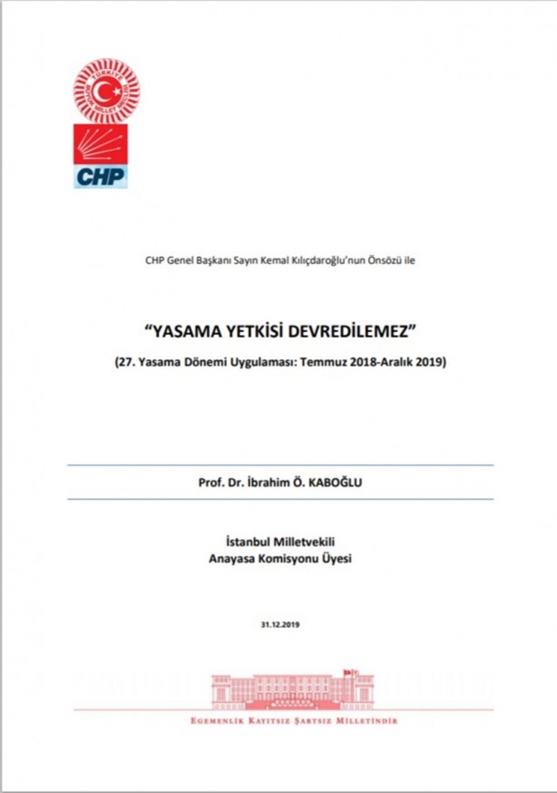 Foto - CHP'nin anayasasında ilk 4 madde değiştirildi!