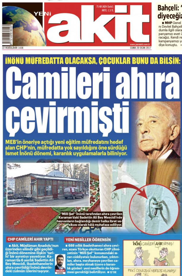 Foto - CHP’nin bağrına hançer sapladığı cami