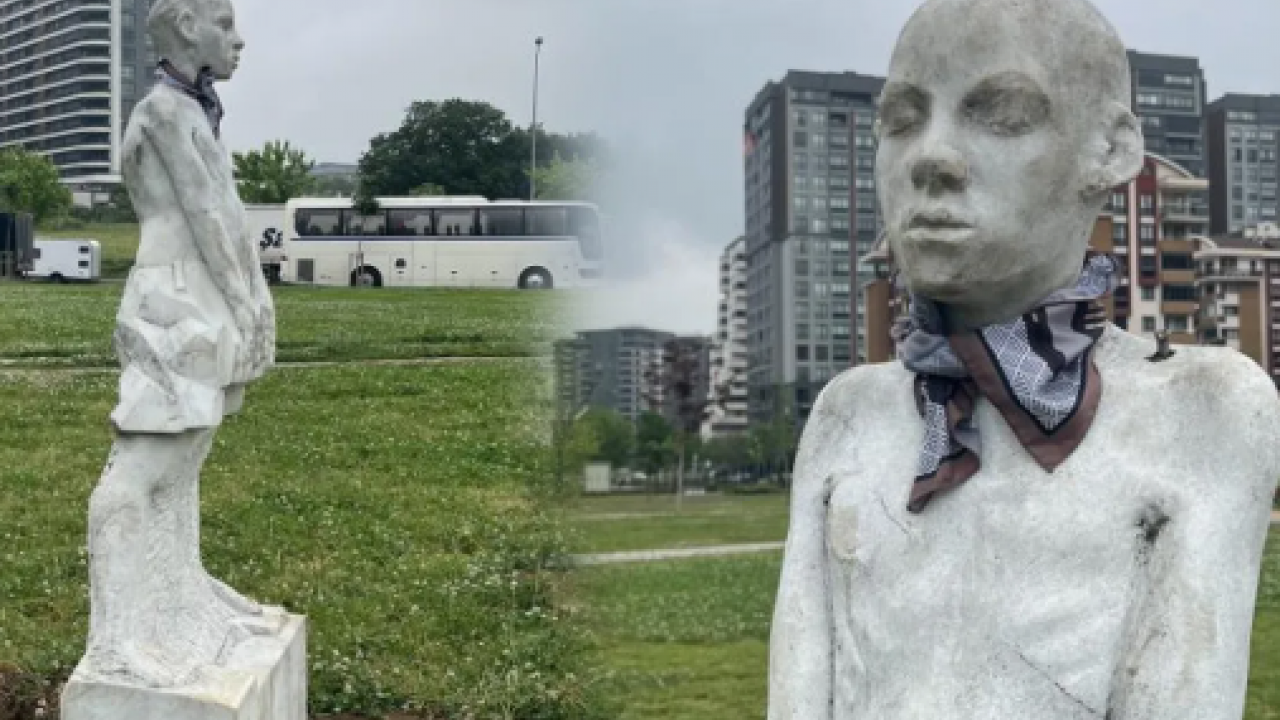 CHP’nin heykeline vatandaş tokadı! Kaldırmak zorunda kalacaklar