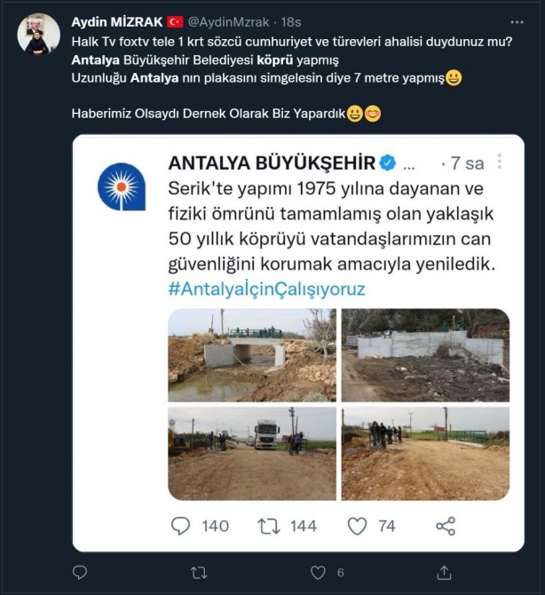 Foto - CHP'nin köprüsü sosyal medyayı salladı