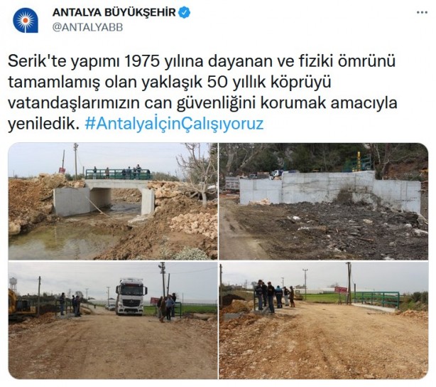 Foto - CHP'nin köprüsü sosyal medyayı salladı