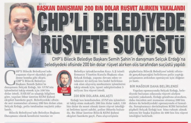 Foto - CHP’nin utanç veren Bilecik karnesi! Rüşvet, yolsuzluk, susuzluk ve kanalizasyon rezaleti