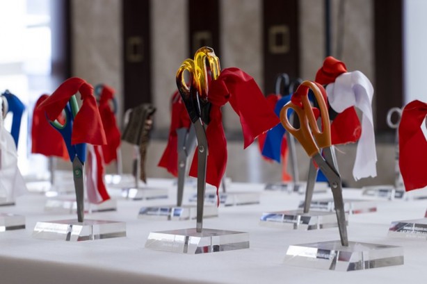 Foto - CHP'ye parmak ısırtacak koleksiyon! Bu da Cumhurbaşkanı Erdoğan'ın 'heykel' sergisi