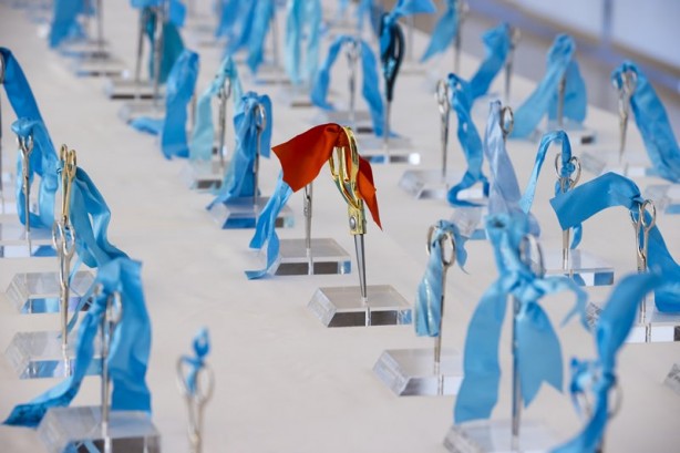 Foto - CHP'ye parmak ısırtacak koleksiyon! Bu da Cumhurbaşkanı Erdoğan'ın 'heykel' sergisi