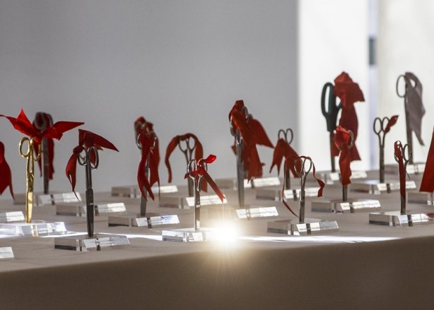 Foto - CHP'ye parmak ısırtacak koleksiyon! Bu da Cumhurbaşkanı Erdoğan'ın 'heykel' sergisi