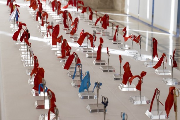 Foto - CHP'ye parmak ısırtacak koleksiyon! Bu da Cumhurbaşkanı Erdoğan'ın 'heykel' sergisi