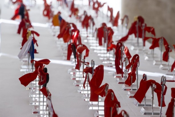 Foto - CHP'ye parmak ısırtacak koleksiyon! Bu da Cumhurbaşkanı Erdoğan'ın 'heykel' sergisi