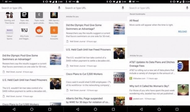 Foto - Chrome'da yeni dönem!