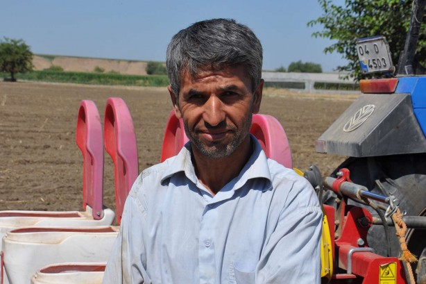 Foto - Çiftçiler 45 derece sıcakta geçim mücadelesi veriyor