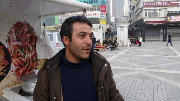 Foto - Ciğer satarken depreme yakalandı! Hayat tam normalleşti derken