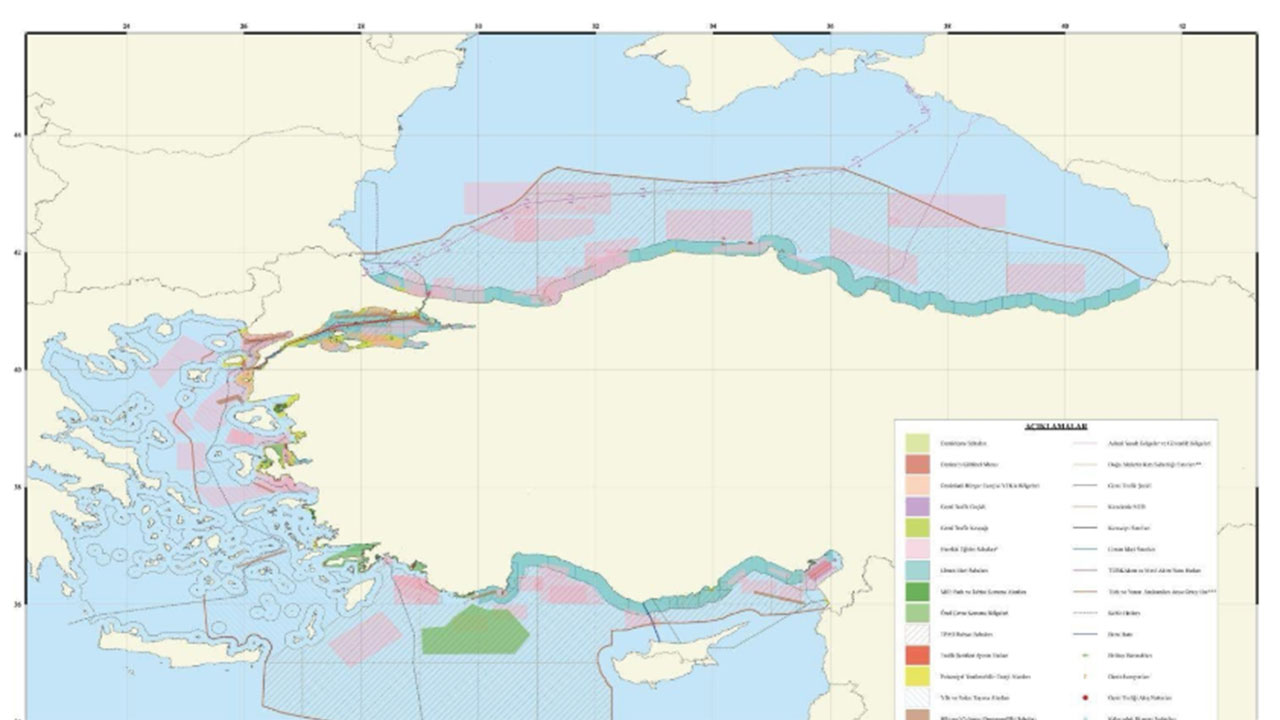 Foto - Cihat Yaycı'dan hayati uyarı! 'Bu Türkiye'ye kaybettirir' diyerek haritayı yayımladı