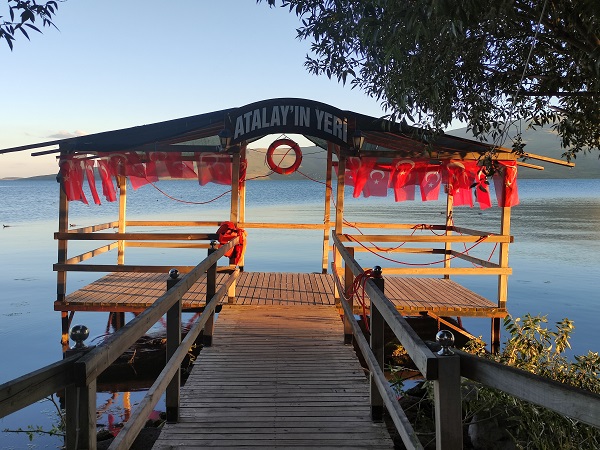 Foto - Çıldır Gölü'nde hayran bırakan manzara