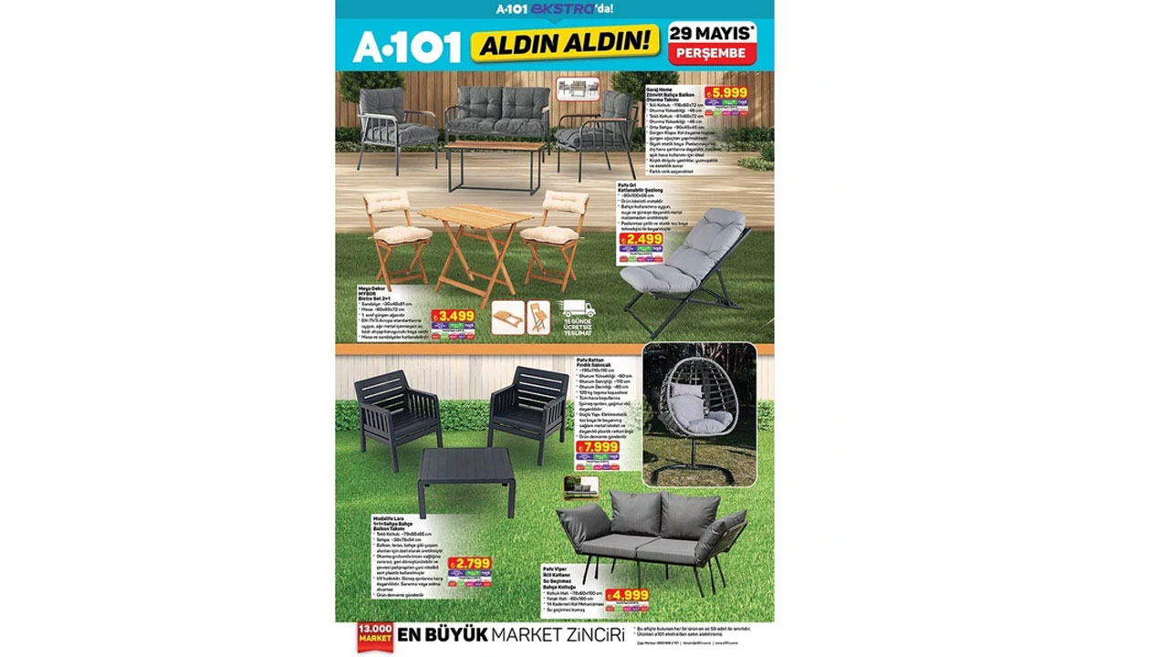 Foto - Çılgın bayram indirimi başladı! A101’de 29 Mayıs - 5 Haziran fırsatları yayımlandı