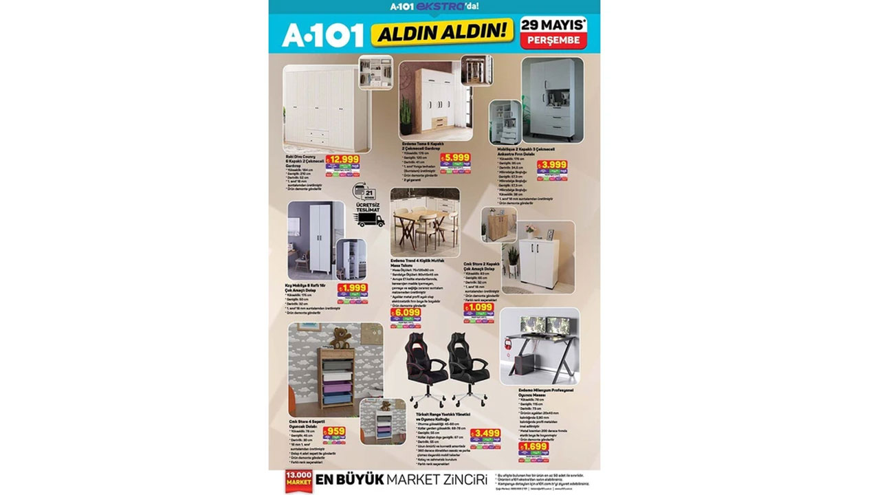 Foto - Çılgın bayram indirimi başladı! A101’de 29 Mayıs - 5 Haziran fırsatları yayımlandı