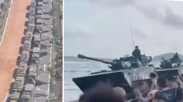 Çin çıldırdı! Savaş gemileri ve uçakları harekete geçti