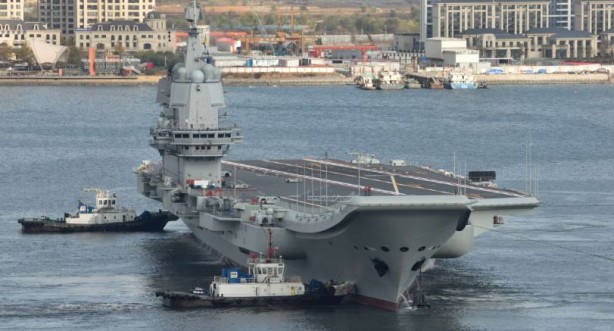 Foto - Çin denizlerde hakimiyet peşinde! Uçak gemisi CNS Shandong'da büyük hareketlilik