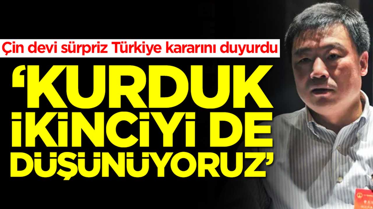 BYD Türkiye'ye yanlışın büyüğünü yaparken Çinli Cao Kejian 'kurduk' diyerek duyurdu