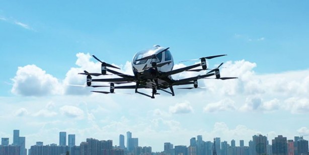 Foto - Çin, dünyanın ilk uçan taksisi için ön onay verdi