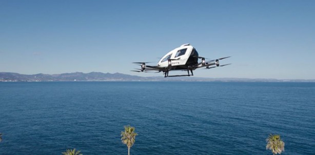 Foto - Çin, dünyanın ilk uçan taksisi için ön onay verdi