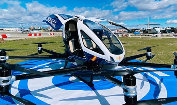 Foto - Çin, dünyanın ilk uçan taksisi için ön onay verdi