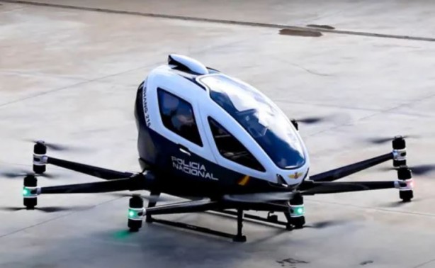 Foto - Çin, dünyanın ilk uçan taksisi için ön onay verdi