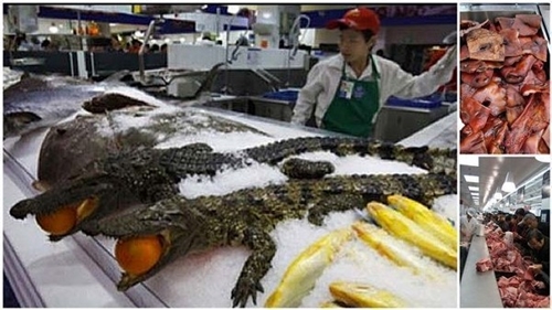 Çin marketlerindeki sıra dışı ürünler