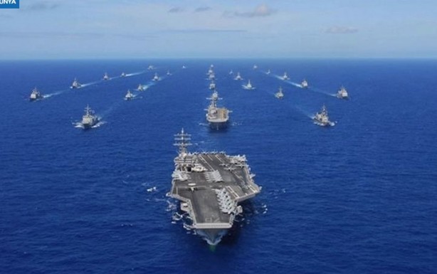 Foto - Çin Tayvan'ın etrafını sardı! Pasifik ısınıyor