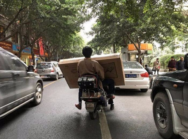 Foto - Çin yollarından sıra dışı manzaralar