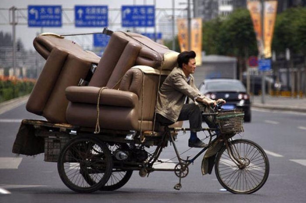 Foto - Çin yollarından sıra dışı manzaralar