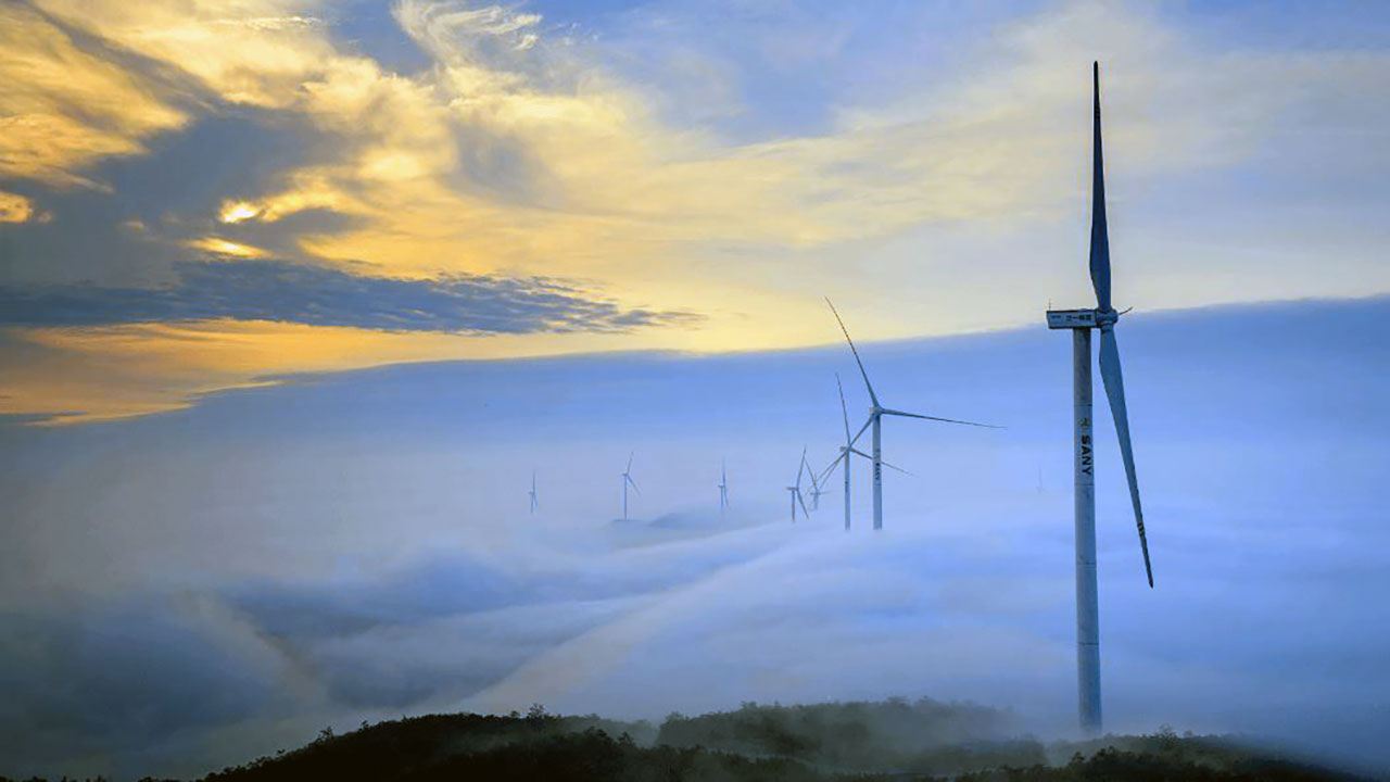 Foto - Çin'de dünyanın en büyük kara rüzgar türbini kuruldu