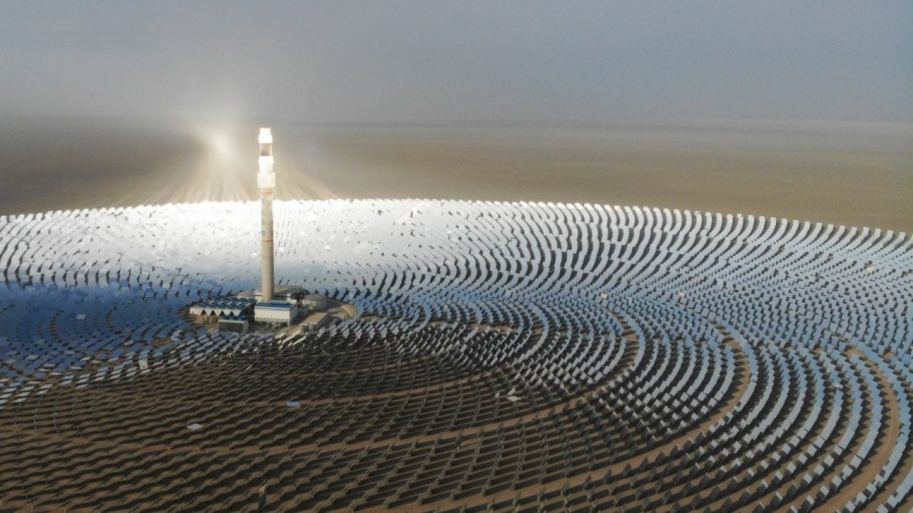 Foto - Çin’de güneş enerjisine gece mesaisi: Depolanan ısıyla elektrik üretecek