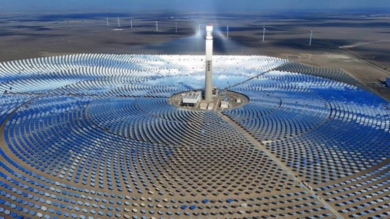 Foto - Çin’de güneş enerjisine gece mesaisi: Depolanan ısıyla elektrik üretecek