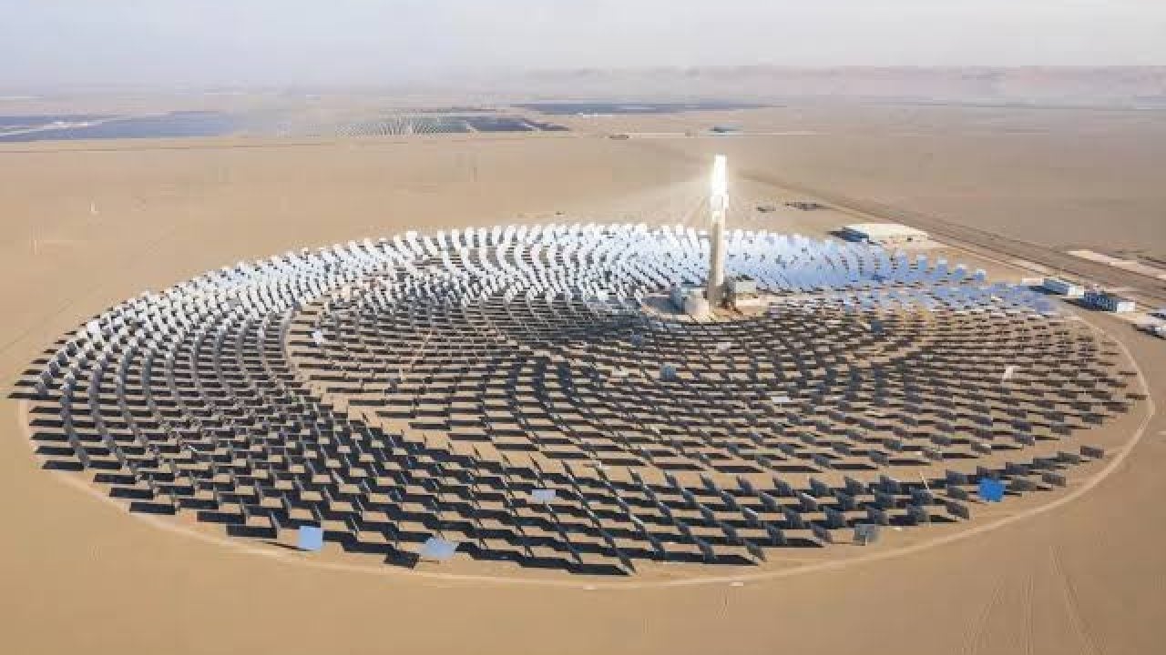 Foto - Çin’de güneş enerjisine gece mesaisi: Depolanan ısıyla elektrik üretecek
