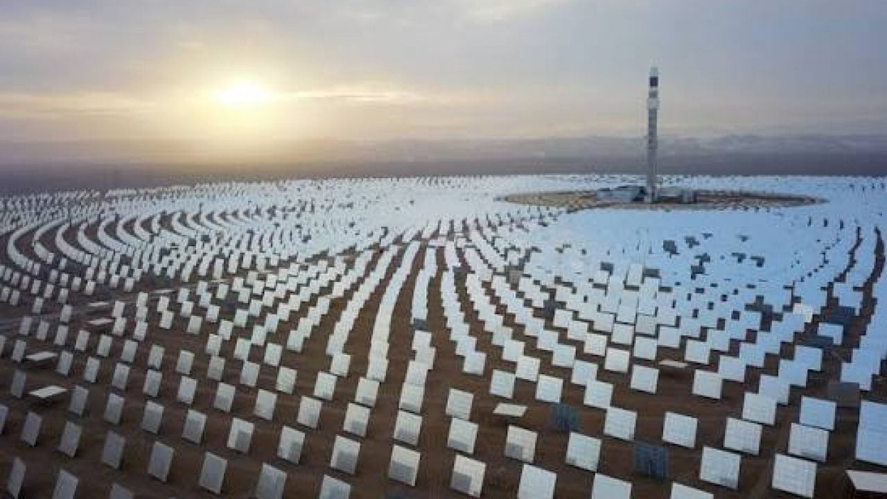 Foto - Çin’de güneş enerjisine gece mesaisi: Depolanan ısıyla elektrik üretecek