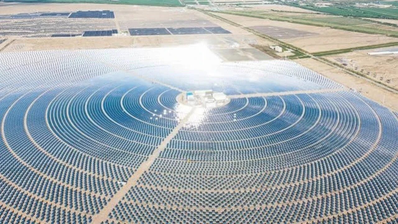Foto - Çin’de güneş enerjisine gece mesaisi: Depolanan ısıyla elektrik üretecek