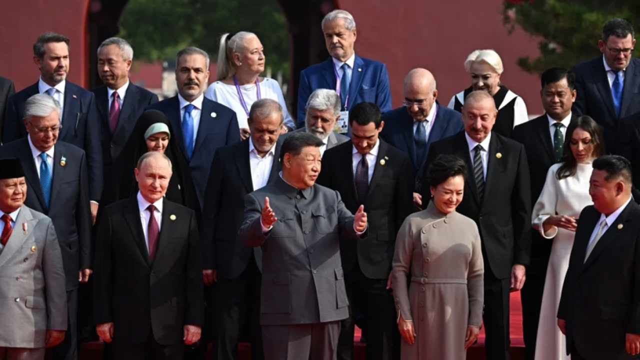 Foto - Çin'deki bu törenlerde liderler poz verdi ama Erdoğan yoktu! İşte nedeni