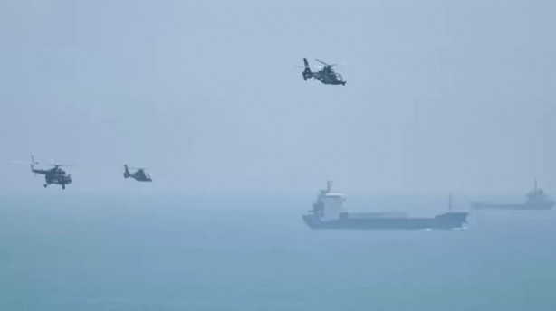 Foto - Çin'den büyük gözdağı! Abluka altına aldı