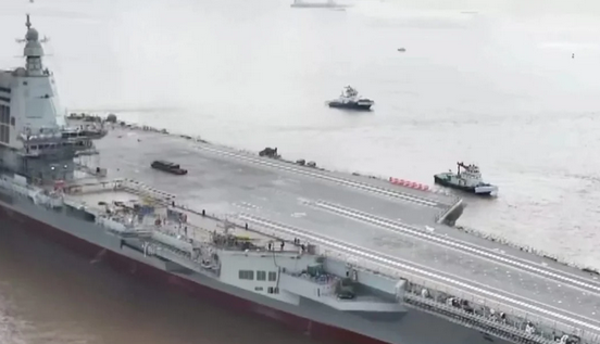 Foto - Çin'den yeni nesil uçak gemisi hakkında kamuoyuna açıklama: görüntülerini paylaştı! Küresel gücün peşinde