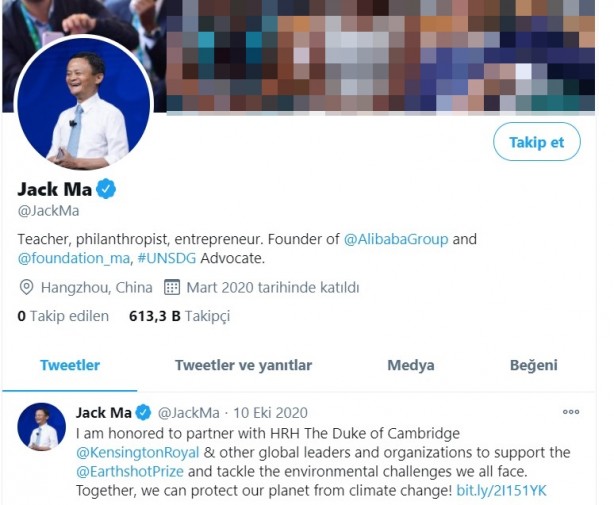 Foto - Çin'i eleştirmişti! Alibaba'nın kurucusu ortadan kayboldu